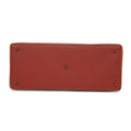 Sleek red Flapper Laptop Handbag base with stylish hardware.