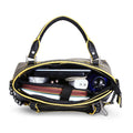 Skimmer Tote Handbag showing organized interior with essentials.