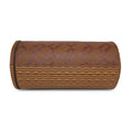 Chopper Duffel Bag in brown with stylish woven design.