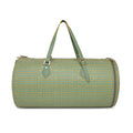 Chopper Duffel Bag in green pattern with stylish handles.