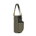 Stylish Clubtail Bucket Bag with dragonfly design and adjustable strap.