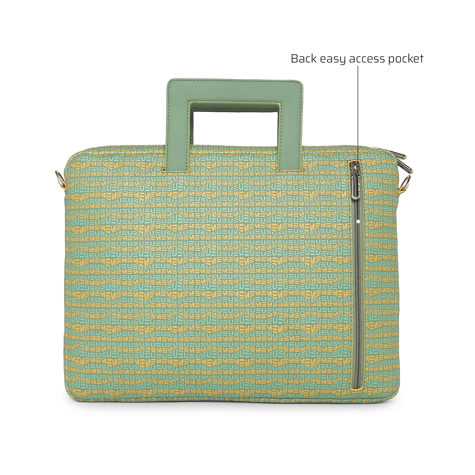 Stylish Dasher Laptop Sleeve with easy access pocket design.