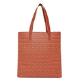 Cruiser Shoppers Handbag with vibrant red and yellow woven design.