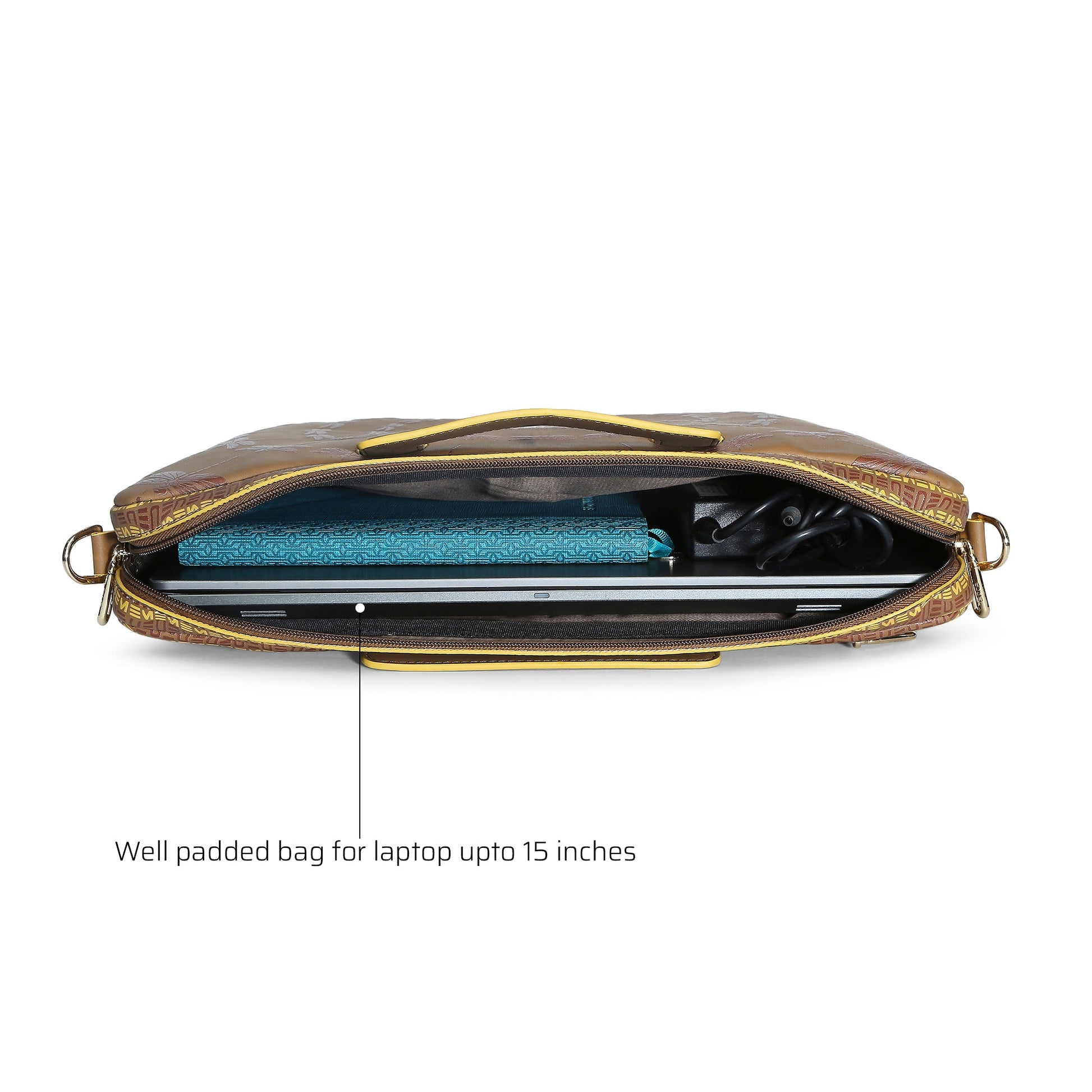 Dasher Laptop Sleeve with padded interiors for 15-inch laptops.