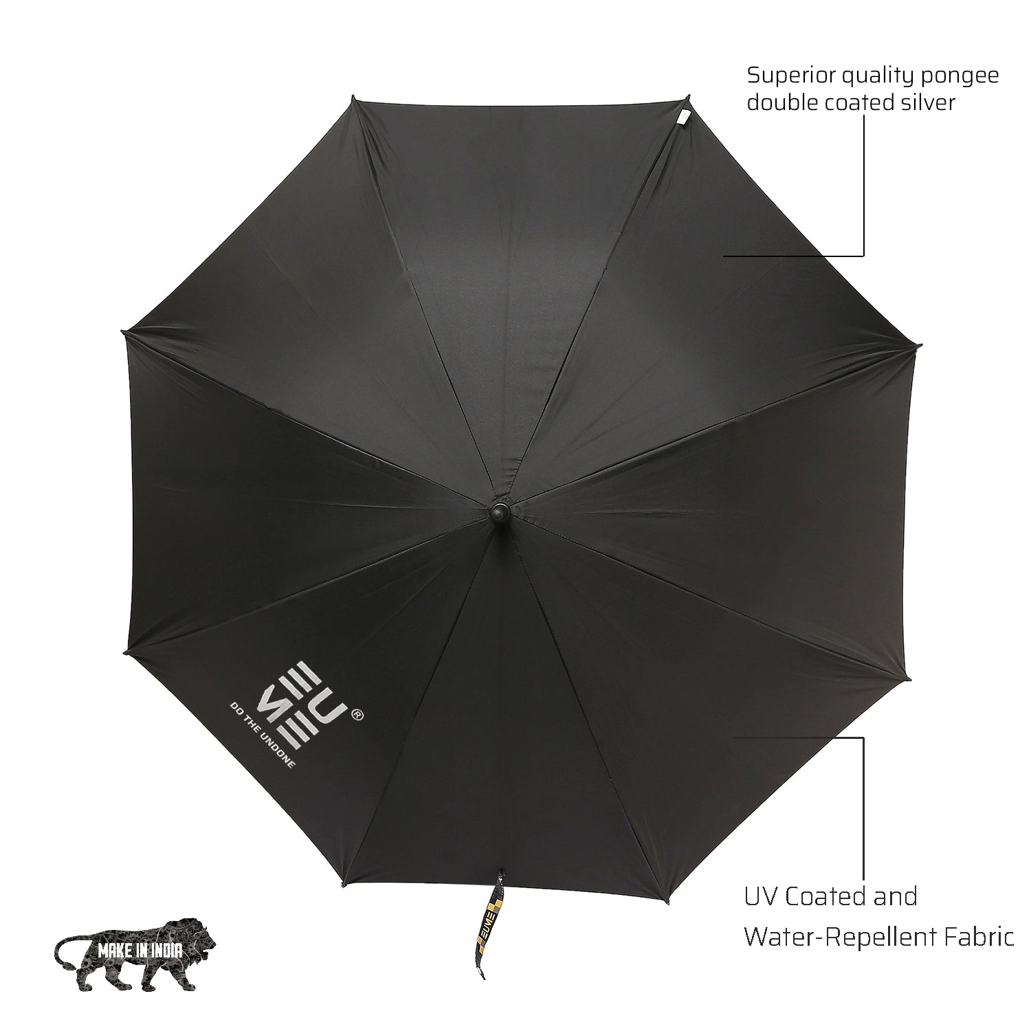 EUME Supreme 29" straight umbrella with UV and water-repellent features.