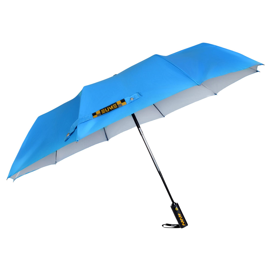 EUME 23.5" 3-fold AO Umbrella in vibrant blue color.