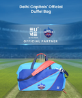 EUME Delhi Capitals official duffle bag with shoe compartment.