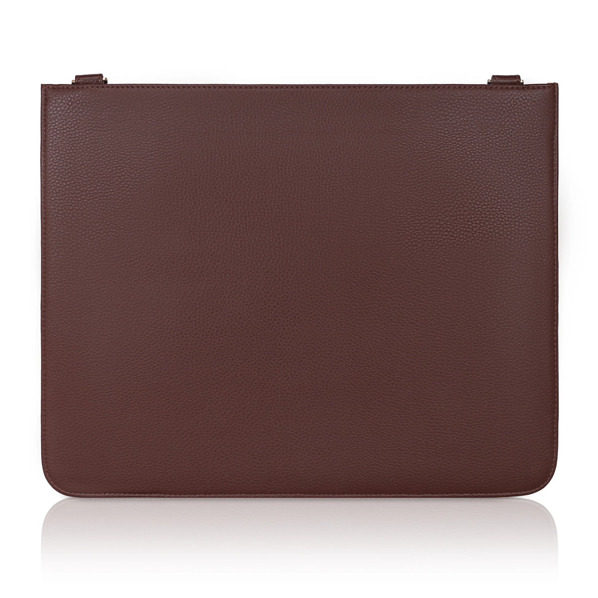 Sage Laptop Messenger Bag in brown leather, stylish and functional design.